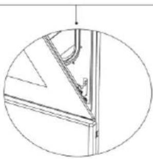 Mx Onda MX-HE2670 - Removing and installing the oven door - 5