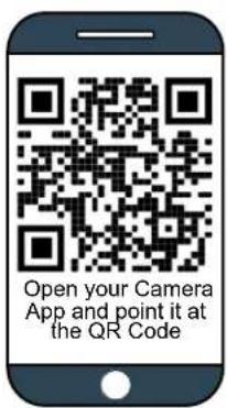 Open your Camera App and point it at the QR Code