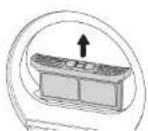 PANASONIC NH-EH10JD1WM - Upper filter screen - 1