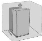 Khind RF270 - Space Requirement - 1