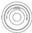 Khind RF270 - Fridge compartment temperature setting - 2