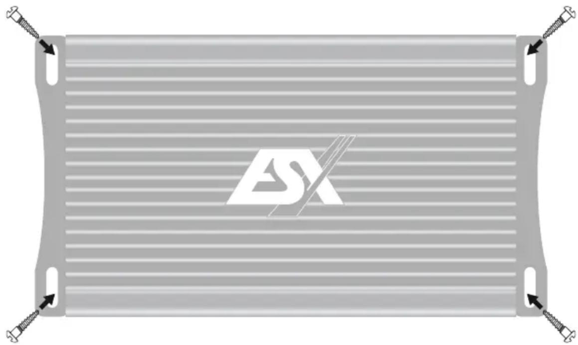 ESX Vision VX3000 PRO - MECHANISCHE INSTALLATION - 1