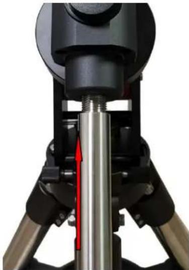 iOptron GEM45 - STEP 5. Install Counterweight (CW) Shaft - 1