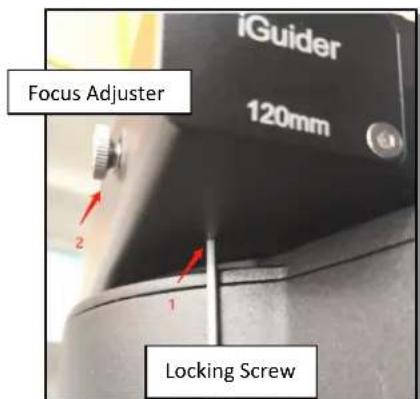 iGuider 120mm Focus Adjuster 2 1 Locking Screw