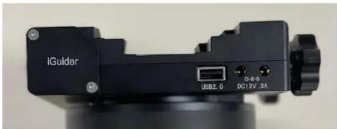 iOptron GEM45 - Ports on Dovetail Saddle - 1
