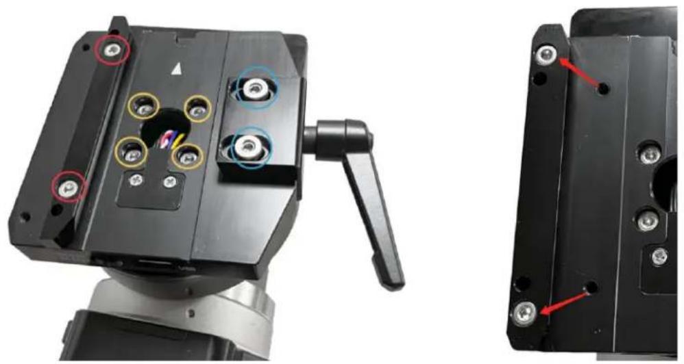 iOptron HEM27 - Step 2. Attach mount head - 5