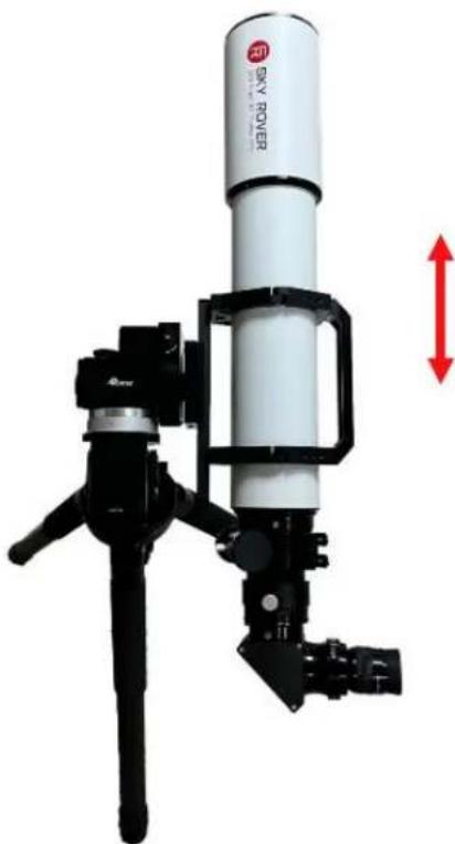 iOptron HEM27 - Step 6. Balance payload - 1