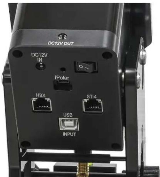 DC12V OUT DC12V IN iPolar HBX ST-4 ... USB INPUT