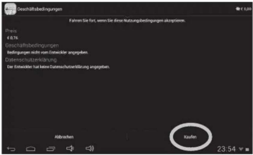 Geschäftsbedingungen Fahren Sie fort, wenn Sie diese Nutzungsbedingungen akzeptieren. Preis € 0,76 Geschäftsbedingungen Bedingungen nicht vom Entwickler angegeben. Datenschutzerklärung Der Entwickler hat keine Datenschutzerklärung angegeben. Abbrechen Kaußen 23:54