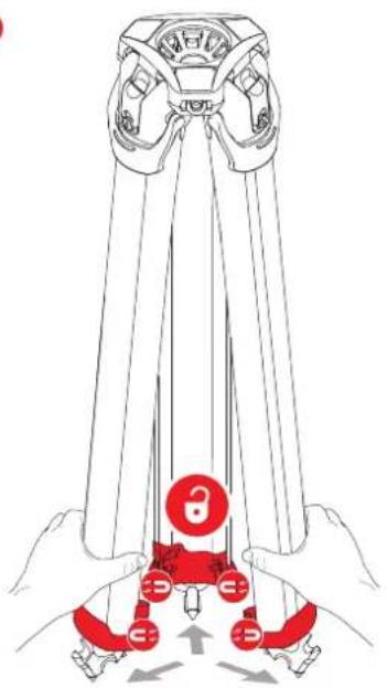 Sachtler Video 18 FT MS - Aufstellen des Stativs - 3