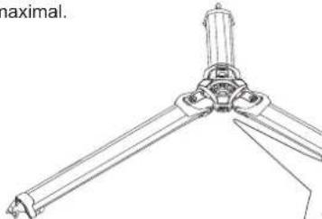 Sachtler flowtech 75 aktiv MS - Beinfriktionseinstellung - 1