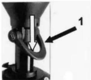 Sachtler Hot Pod CF 14 - Note concerning the change of the fluid head - 1