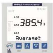 MPRSOS Network Analyzer L1-2 L2-3 385.4, L3-1 Averaget