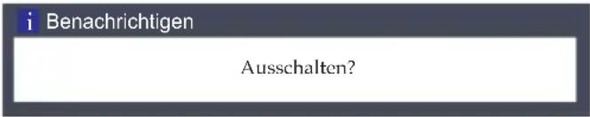 i Benachrichtigen Ausschalten?