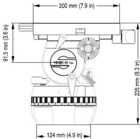 200 mm (7.9 in) 91.5 mm (3.6 in) VPS 9 60 rpm 235 mm (9.3 in) 124 mm (4.9 in)