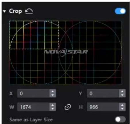 Crop NOVA STAR X 0 Y 0 W 1674 H 966 Same as Layer Size