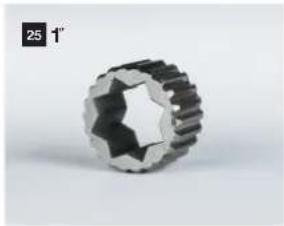 Hazet 7920E - Tool change, change socket inserts - 1