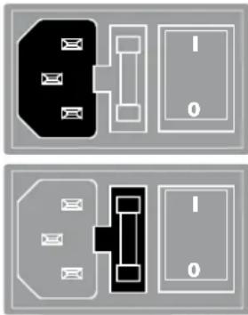 SPL M/S Master - Netzspannungsanschluss und Sicherung - 1