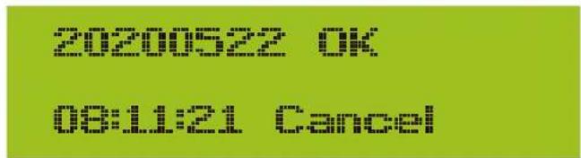20200522 OK 08:11:21 Cancel