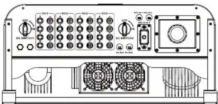 DC1 DC2 DC3 DC4 OFF DH DC SWITCH1 DC SWITCH2 In port In port DC SWITCH3 DC SWITCH 1