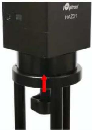 iOptron HAZ71 - Step 2A. Attach mount with a Leveling MiniPier - 4