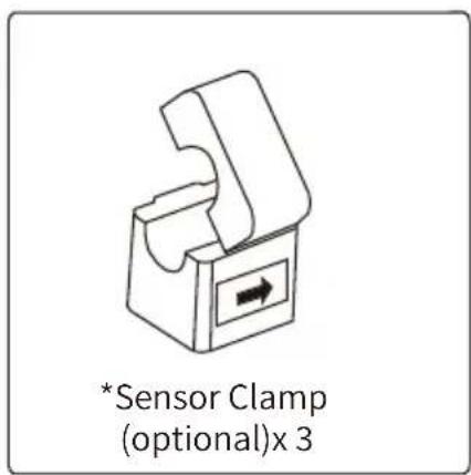*Sensor Clamp (optional)x 3
