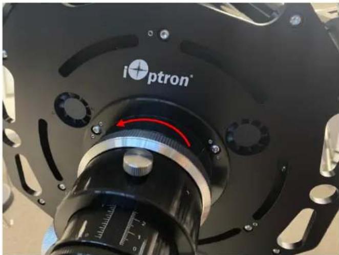iOptron RC16 - If the focuser drawtube is fully extended and you are still unable to achieve focus you will need to install one or more extension rings. - 1