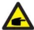 Deye SUN-15K-G05-LV - Shock Hazard: - 1