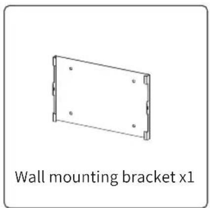 Wall mounting bracket x1