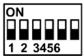 SPL Crimson - ▶ DIP-Schalter am Gehäuseboden - 1