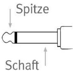 Spitze Schaft