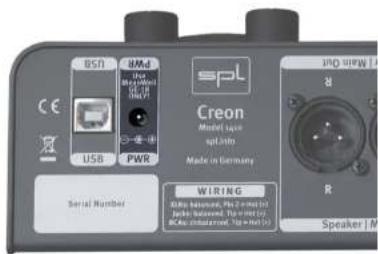 SPL Creon 1410 - Stromversorgung - 1