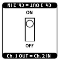 SPL Analog Elemental Series - Kanalzugschalter (Ch. 1 OUT = Ch.2 IN) - 7