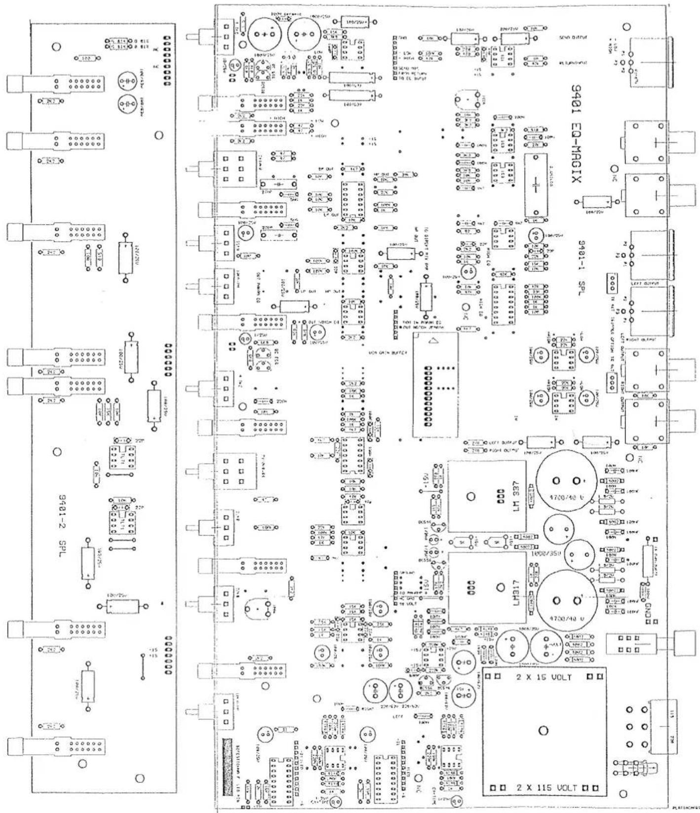 SPL EQ Magic - EQ MAGIX Mainboard &amp; Topboard - 1