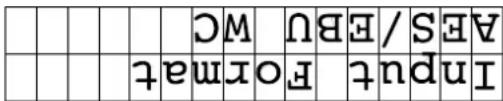 A E S / E B U W C . . . . . . . . In p u t F o r m a t . . . . . . . . . . . . . . . . . . . . . . . . . . . . . . . . . . . . . . . . . . . . . . . . . . . . . . . . . . . . . . . . . . . . . . . . . .