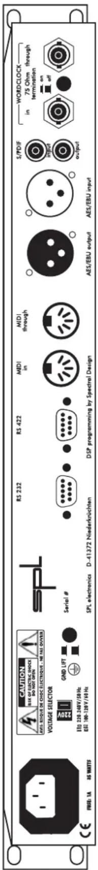 SPL Loudness Maximizer 9632 - Anschlüsse - 1