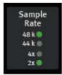 SPL Madicon - Sample Rate-Anzeige - 1