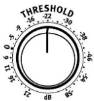 THRESHOLD -16 -22 -30 -9 -5 -9 -6 0 -46 -3 6 12 -17 dB 85 -5 46 -38