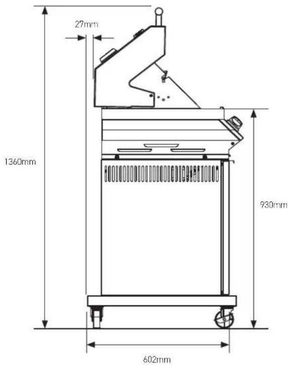 27mm 1360mm 930mm 602mm