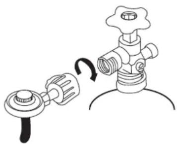 BeefEater 1200 Series BMG1240BB - Regulator Connection - 2
