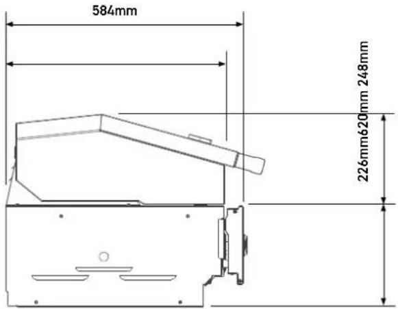 584mm 226mm620mm 248mm