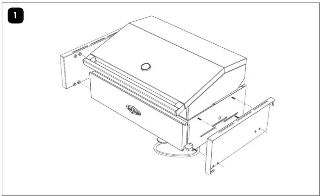 BeefEater 1500 Series BDB1540GA - Enclosure ventilation requirements - 4