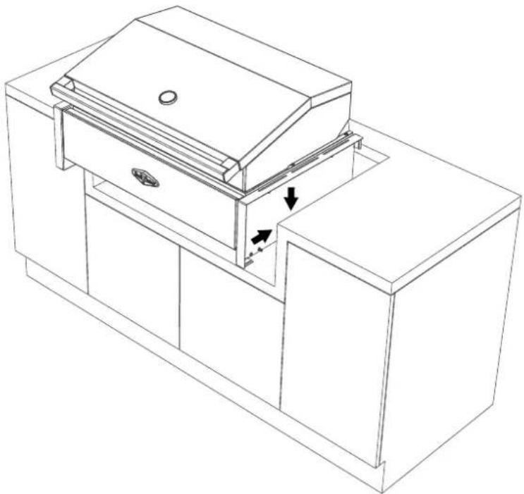 BeefEater 1500 Series BDB1540GA - Enclosure ventilation requirements - 11