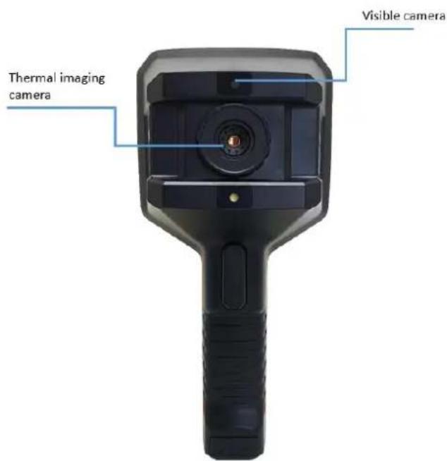 Thermal imaging camera Visible camera