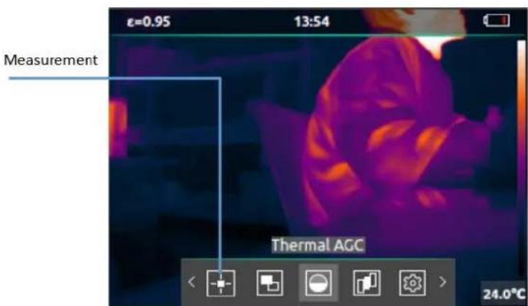 Measurement ε=0.95 13:54 Thermal AGC 24.0°C