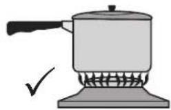 BeefEater 7000 Classic BBG7640SA - Using cookware on the side burner - 4