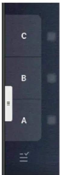 C B ≡ A ≡