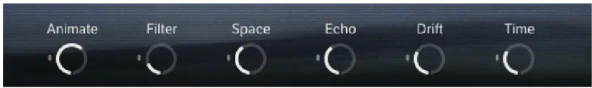 Animate Filter Space Echo Drift Time