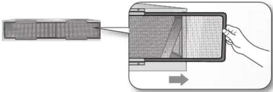 SAMSUNG AC024KNMPEC - تنظيف المرشح - 7