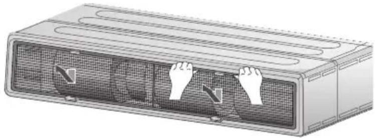 SAMSUNG AC024KNMPEC - تنظيف المرشح - 18